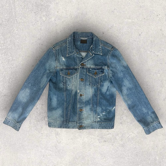 Saint Laurent Sweet Dreams Denim Jacket - Picture 2 of 8